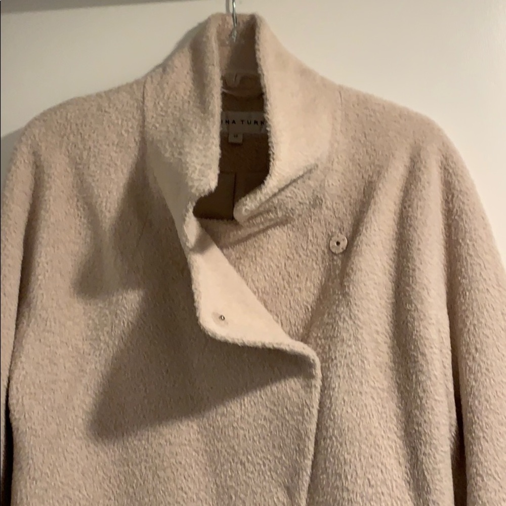 Trina Turk wool and alpaca over coat